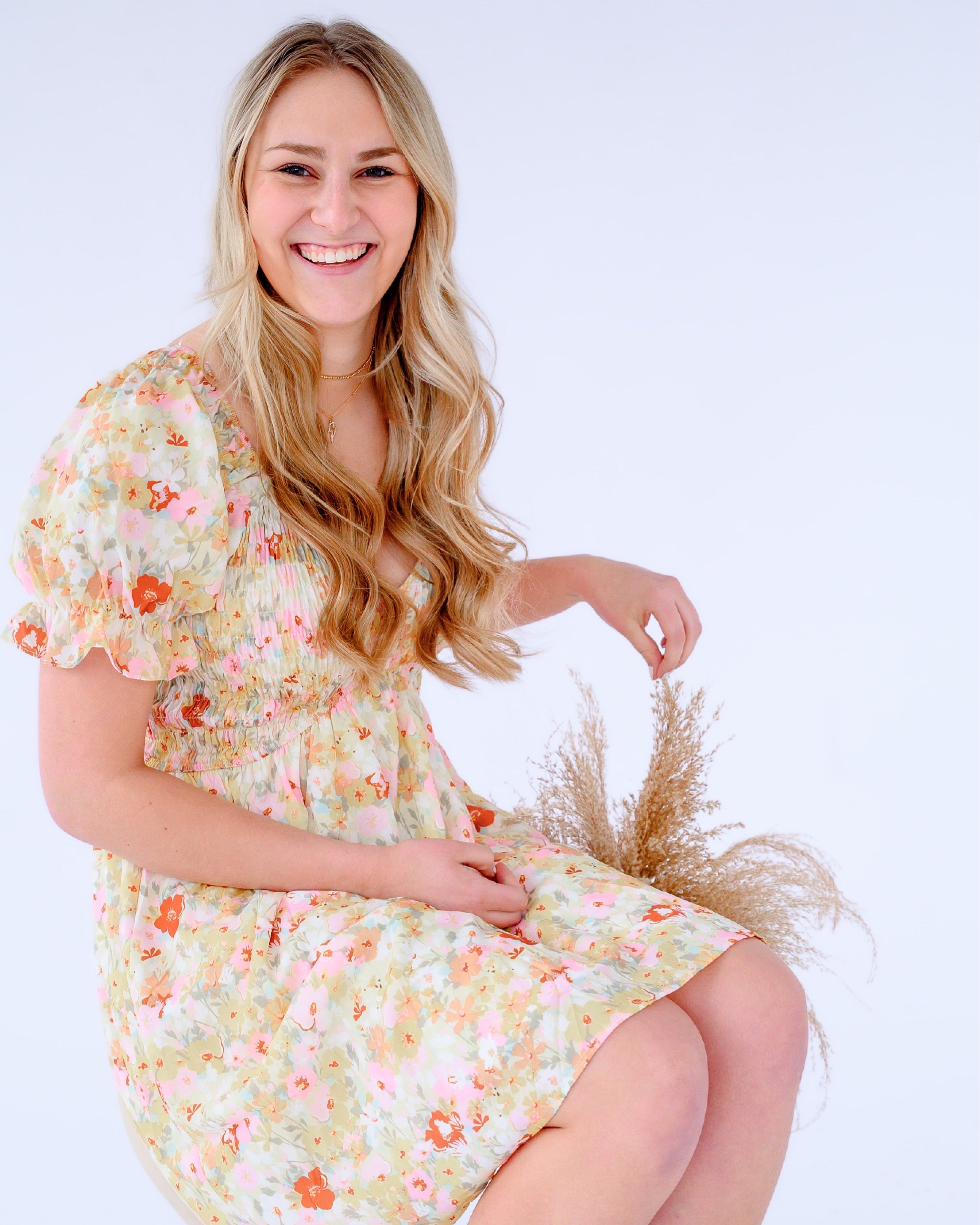 Flower Power Dress – CaraLyn Boutique