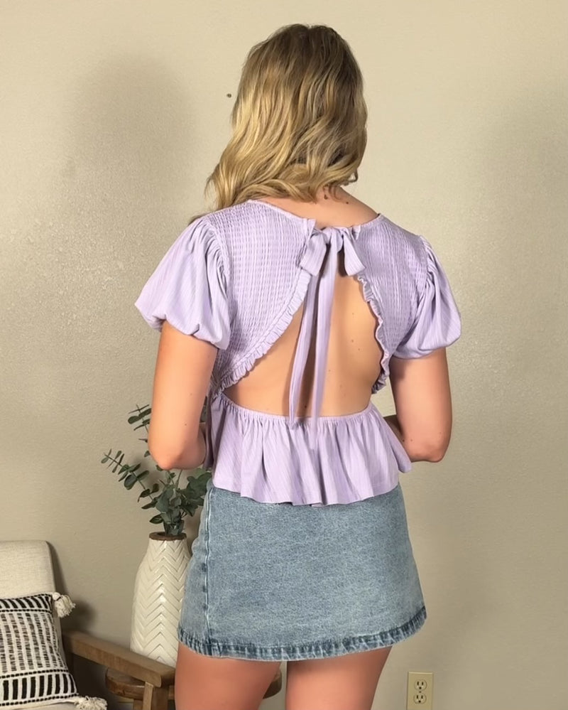 Lovely Lavender Top