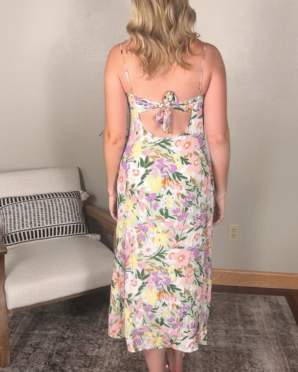Flower Field Midi Dress
