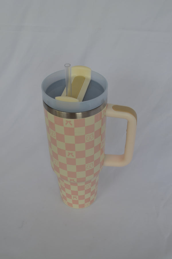 Stainless Steel Tumbler - Bow Checkers