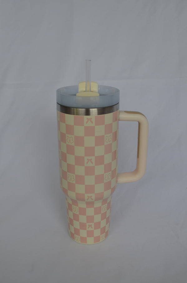 Stainless Steel Tumbler - Bow Checkers