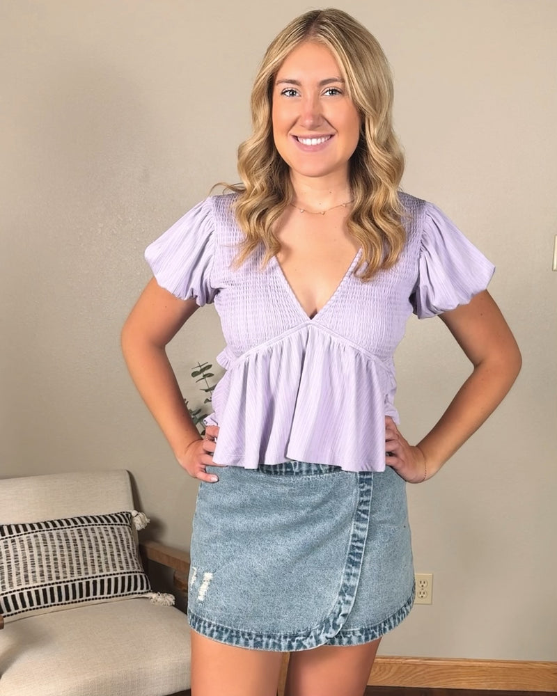 Lovely Lavender Top