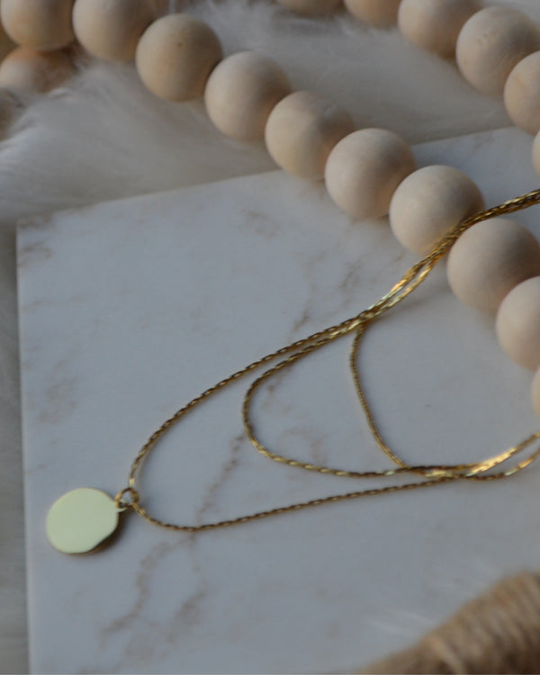 Well Rounded Gold Necklace