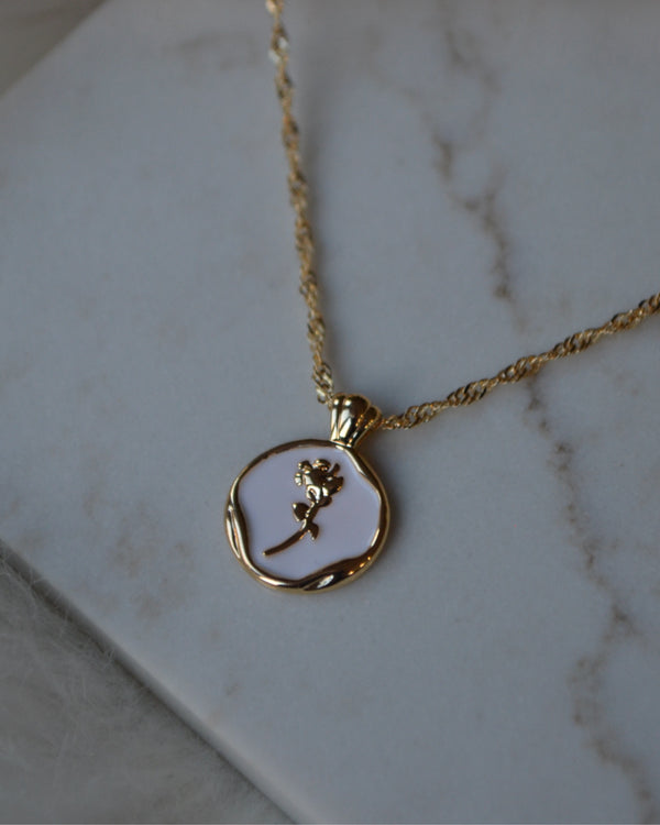 In Full Bloom Gold Necklace