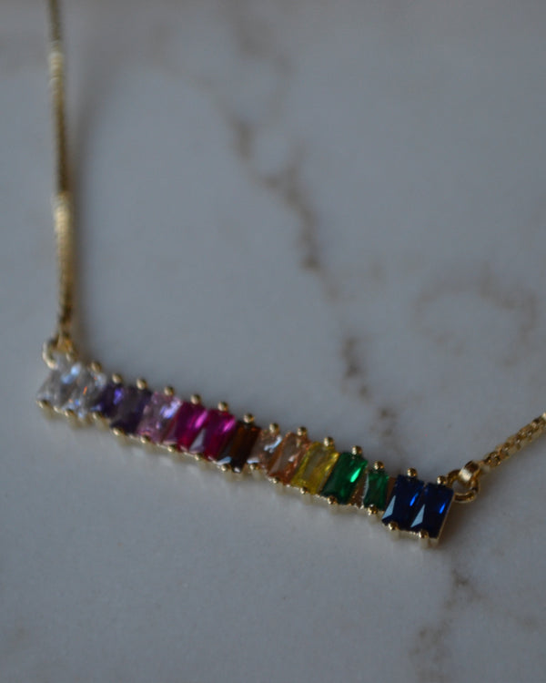 Paint The Town Gold Necklace